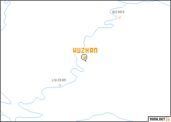 map of Wuzhan