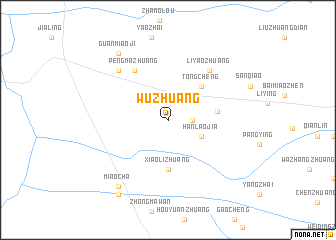 map of Wuzhuang