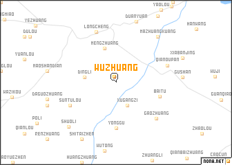 map of Wuzhuang