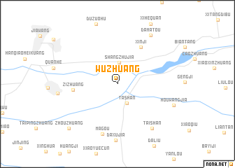 map of Wuzhuang