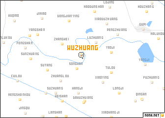 map of Wuzhuang