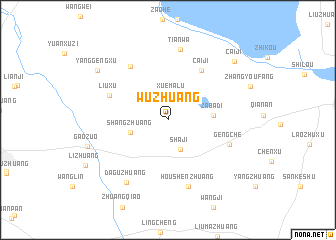 map of Wuzhuang