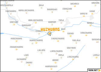 map of Wuzhuang