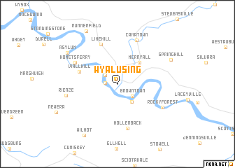 map of Wyalusing