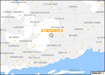 map of Wyandanch