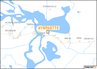 map of Wyandotte