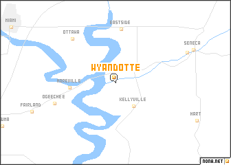 map of Wyandotte