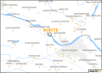 map of Wyatts