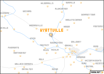 map of Wyattville