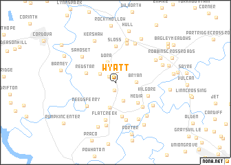 map of Wyatt