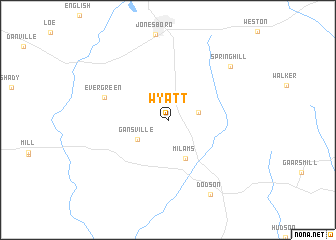 map of Wyatt