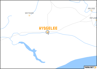 map of Wydgeleë
