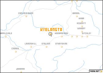 map of Wyelangta