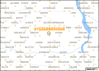 map of Wygoda Bankowa