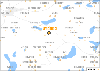 map of Wygoda