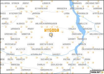 map of Wygoda