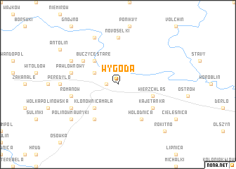 map of Wygoda
