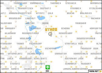 map of Wyhra