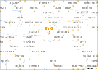 map of Wyki