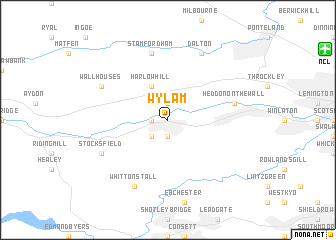 map of Wylam