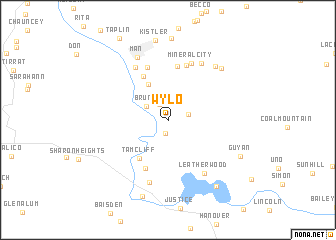 map of Wylo