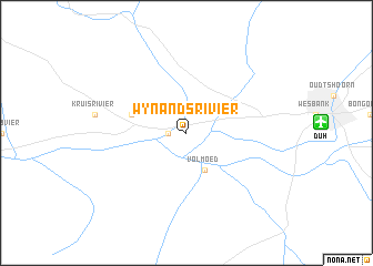 map of Wynandsrivier