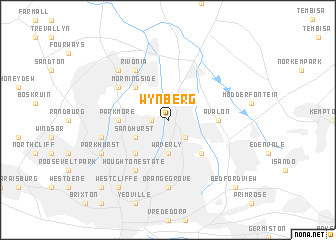 map of Wynberg