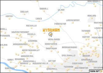 map of Wyndham