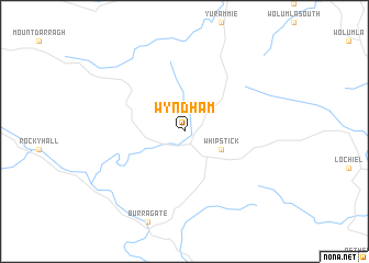 map of Wyndham