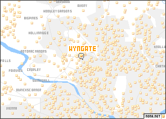 map of Wyngate