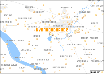 map of Wynn Wood Manor