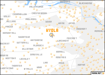 map of Wyola