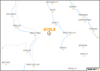 map of Wyola