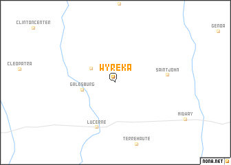 map of Wyreka