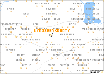 map of Wyrozęby Konaty