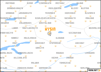 map of Wysin