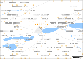 map of Wyszków