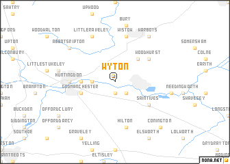 map of Wyton