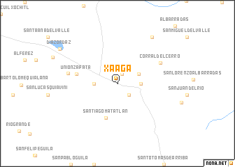 map of Xaaga
