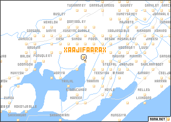 map of Xaaji Faarax