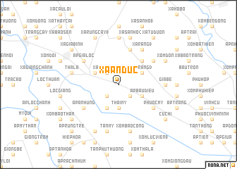 map of Xá An Dức