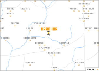 map of Xã An Hòa