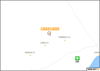 map of Xaar-Xaar