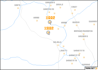 map of Xaar