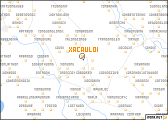 map of Xá Cầu Lỏi