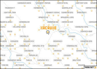 map of Xá Cầu Xe