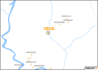 map of Xaixe