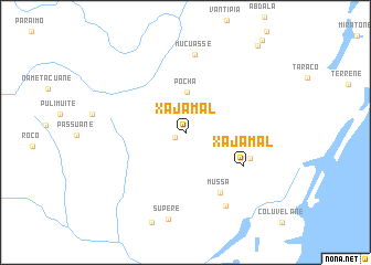 map of Xa-Jamal