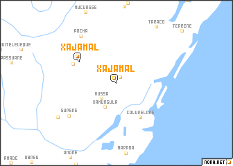 map of Xa-Jamal