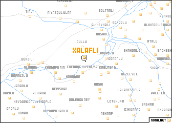 map of Xǝlǝfli